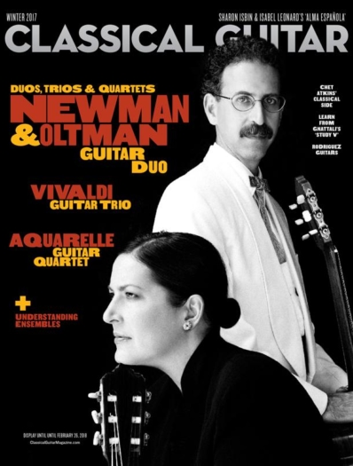 Classical Guitar December 01, 2017 Issue Cover