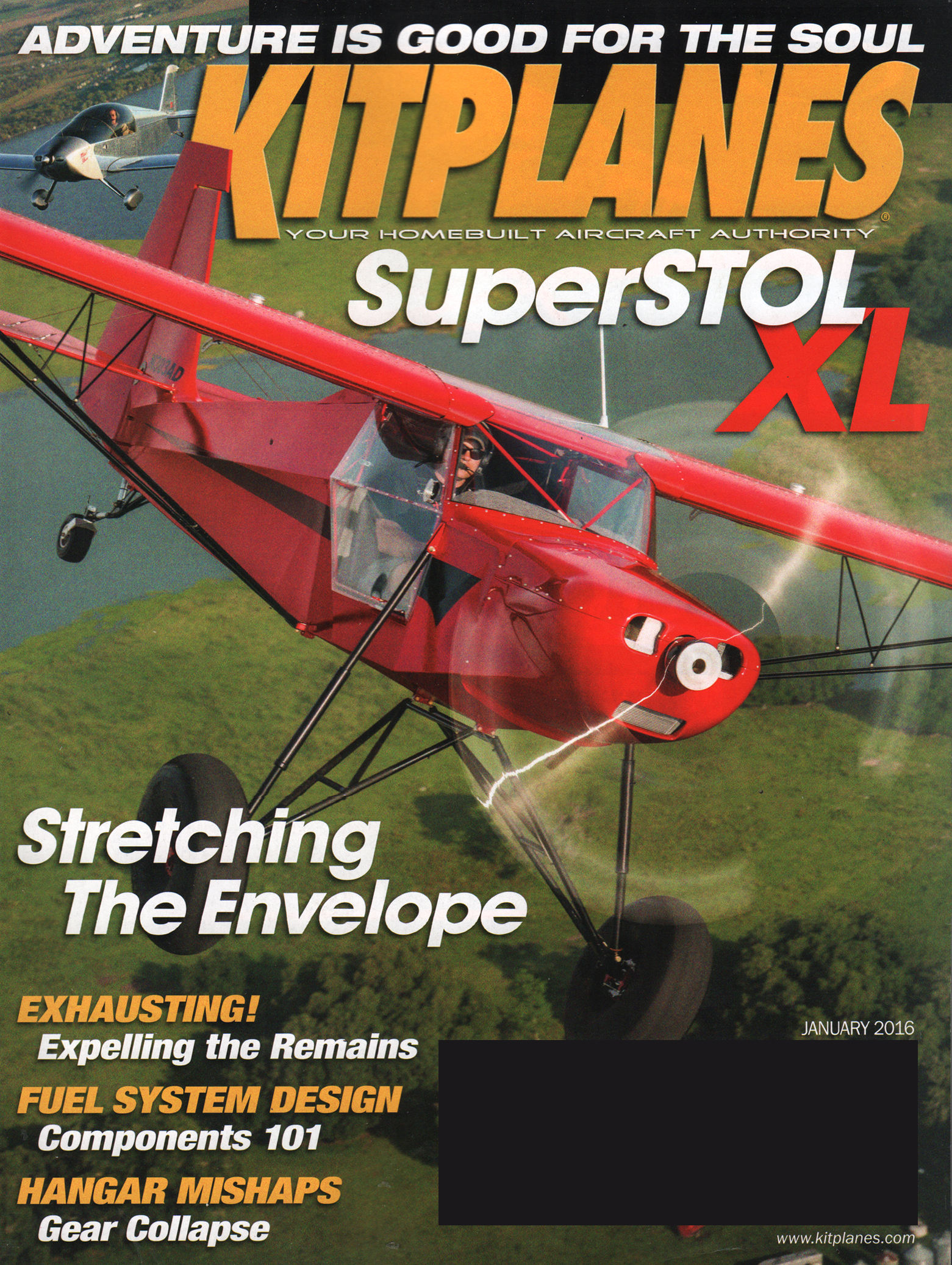 Kit-Planes January 01, 2016 Issue Cover
