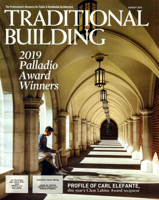 Traditional Building August 01, 2019 Issue Cover