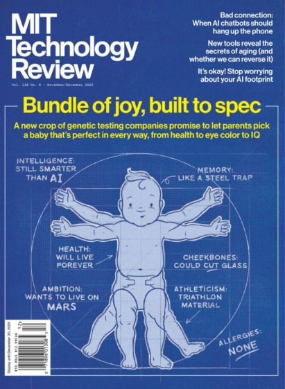 MIT Technology Review November 01, 2025 Issue Cover