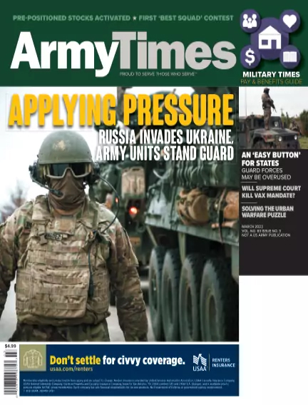 Army-Times March 01, 2022 Issue Cover