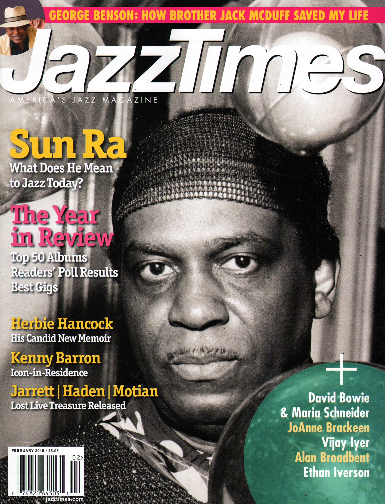 JazzTimes February 01, 2015 Issue Cover