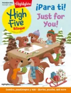 Highlights-High-Five-Bilingue December 01, 2025 Issue Cover