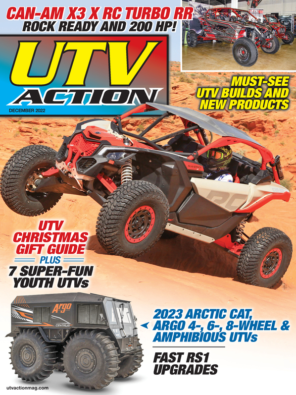 UTV-Action December 01, 2022 Issue Cover