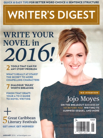 Writer's Digest January 01, 2016 Issue Cover