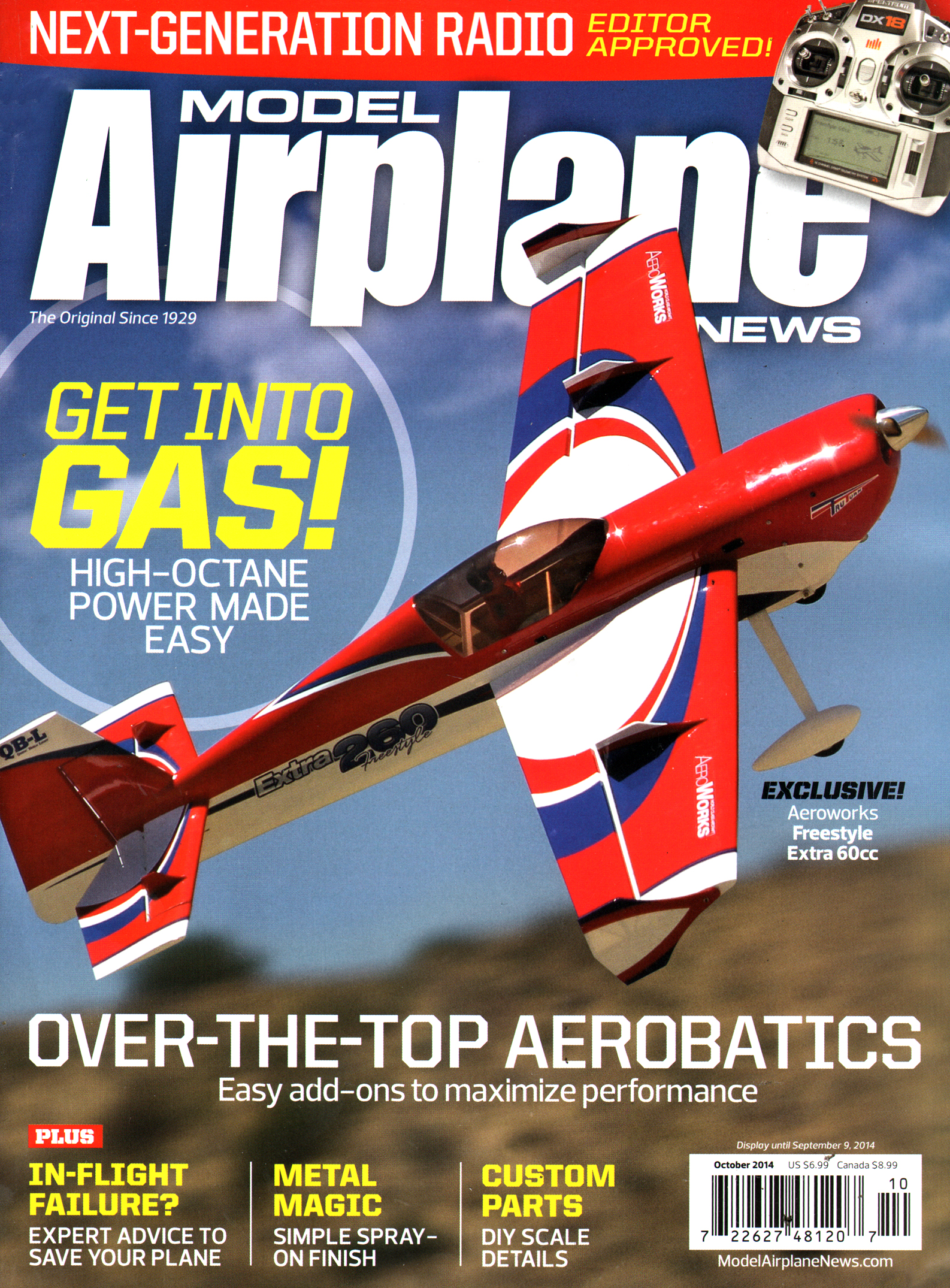 Model-Airplane-News October 01, 2014 Issue Cover