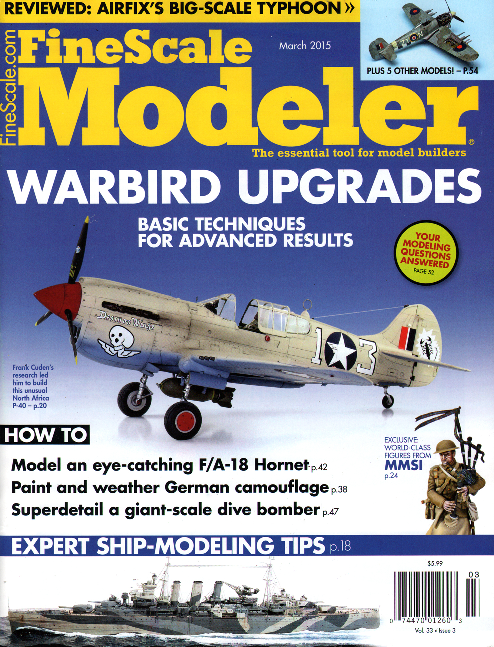 Finescale-Modeler March 01, 2015 Issue Cover