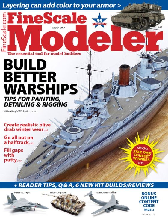 Finescale-Modeler March 01, 2017 Issue Cover