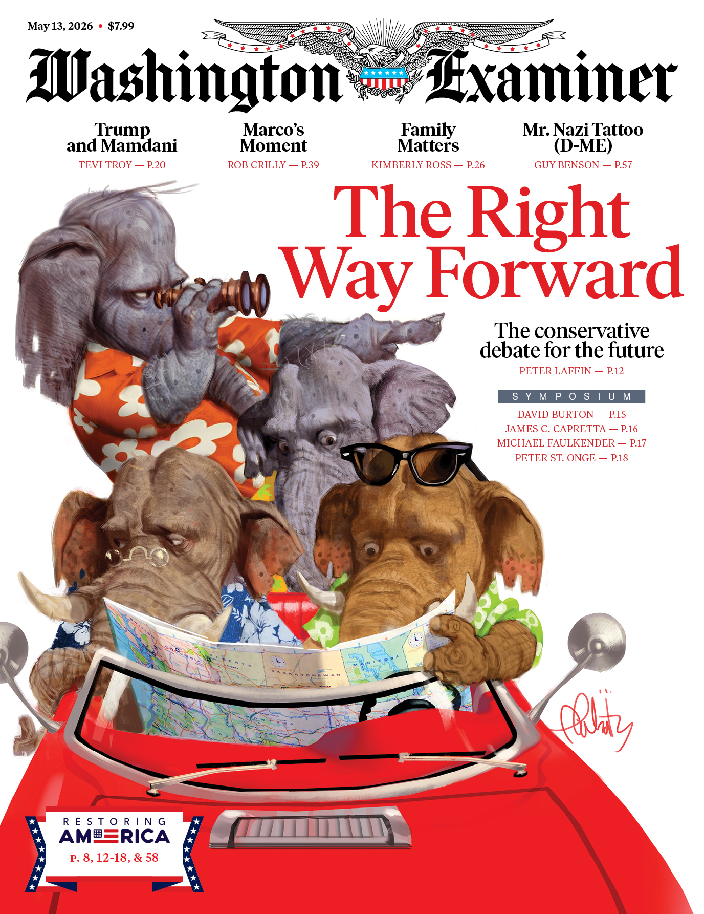 Washington-Examiner May 13, 2026 Issue Cover