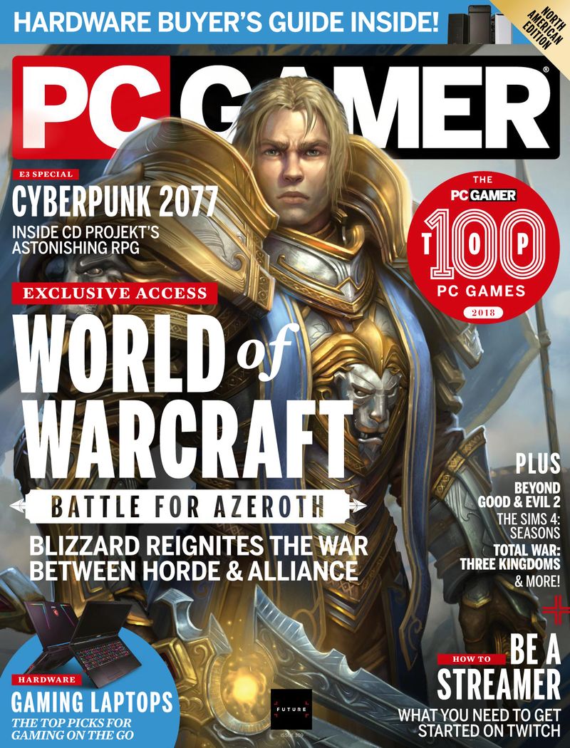 PC-Gamer-(US-Edition) October 01, 2018 Issue Cover