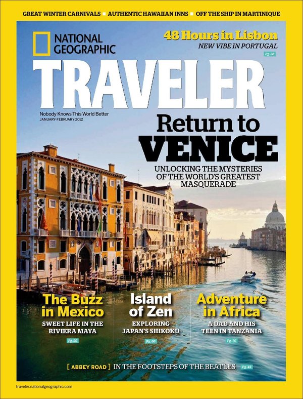 National-Geographic-Traveler January 01, 2012 Issue Cover