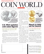 Coin-World-Weekly March 08, 2021 Issue Cover