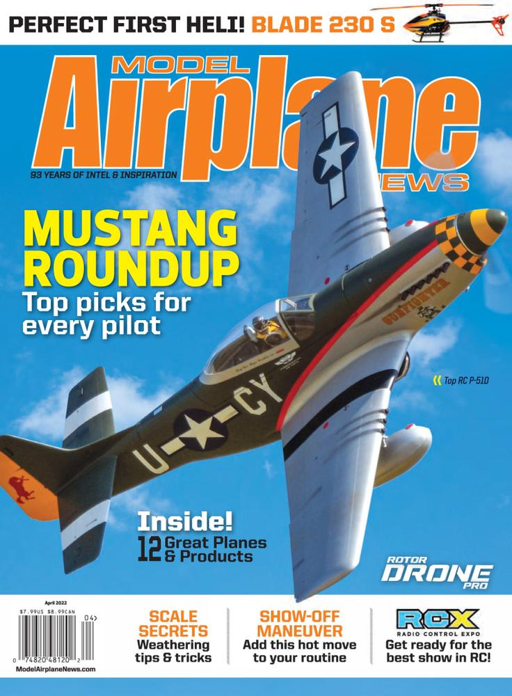 Model-Airplane-News April 01, 2022 Issue Cover