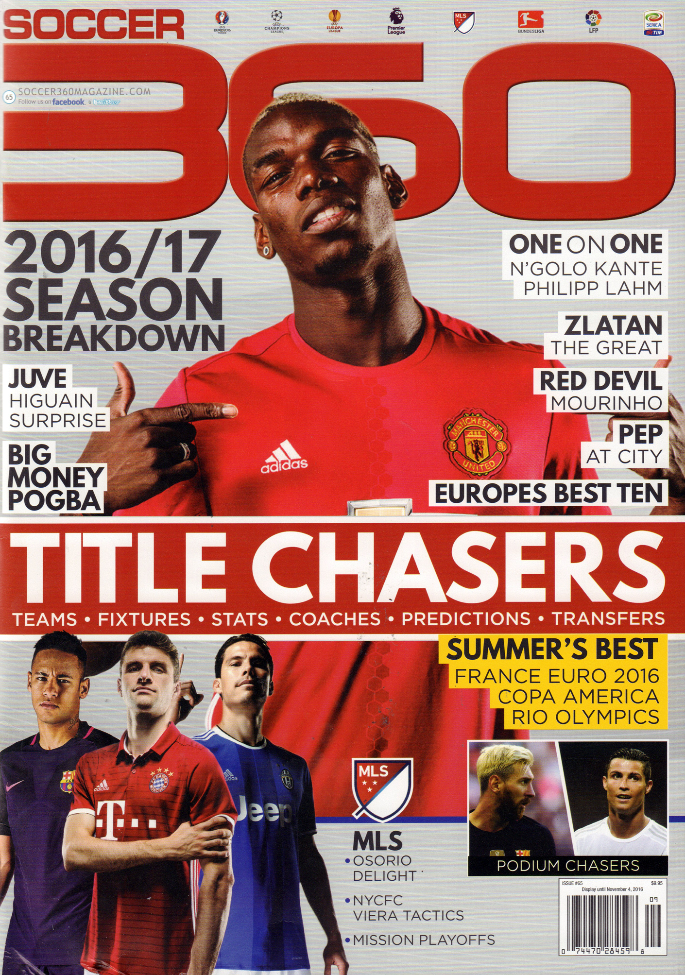 Soccer-360 September 01, 2016 Issue Cover