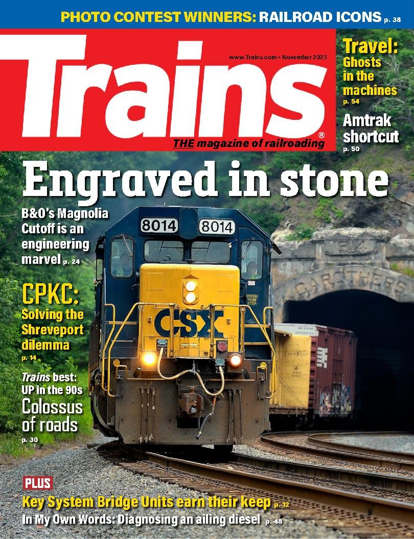 Trains November 01, 2023 Issue Cover