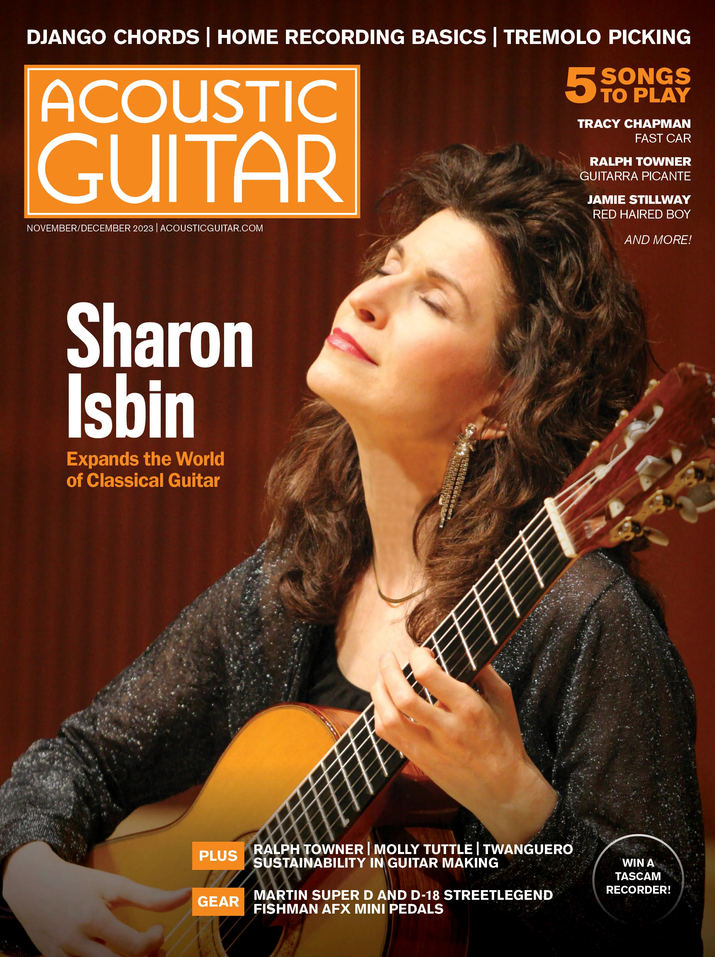 Acoustic-Guitar November 01, 2023 Issue Cover