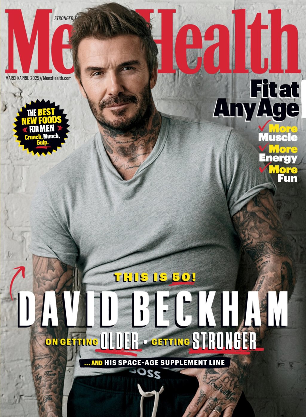 Mens-Health March 01, 2025 Issue Cover