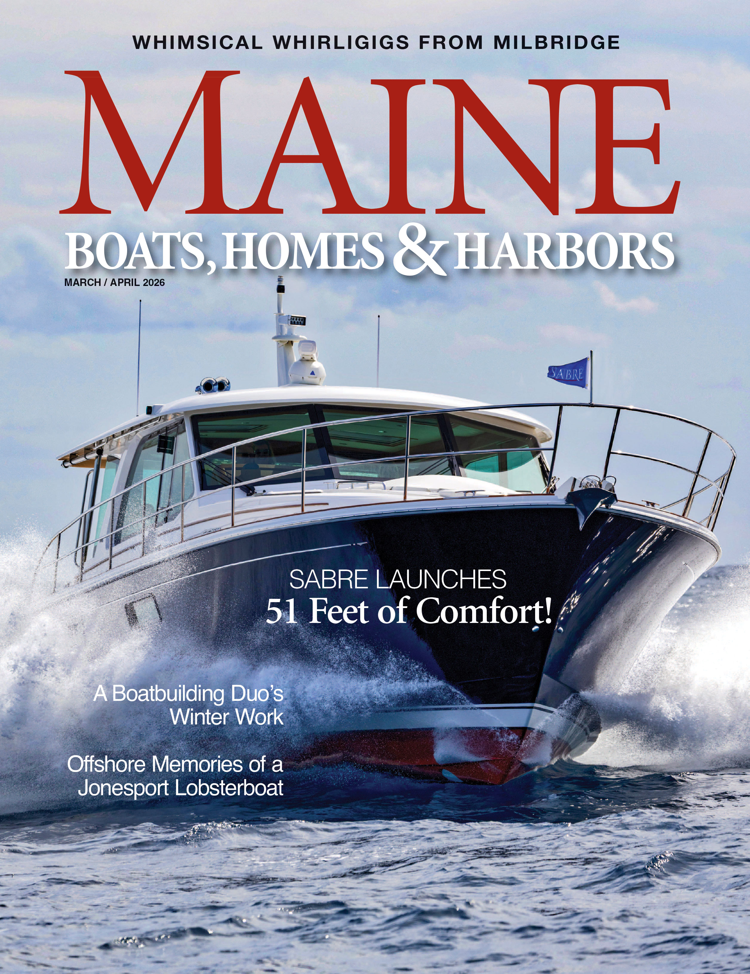 Maine Boats, Homes & Harbors March 01, 2026 Issue Cover
