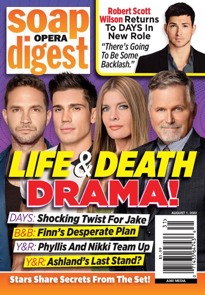 Soap-Opera-Digest August 01, 2022 Issue Cover