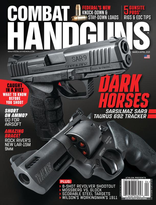 Combat-Handguns March 01, 2021 Issue Cover