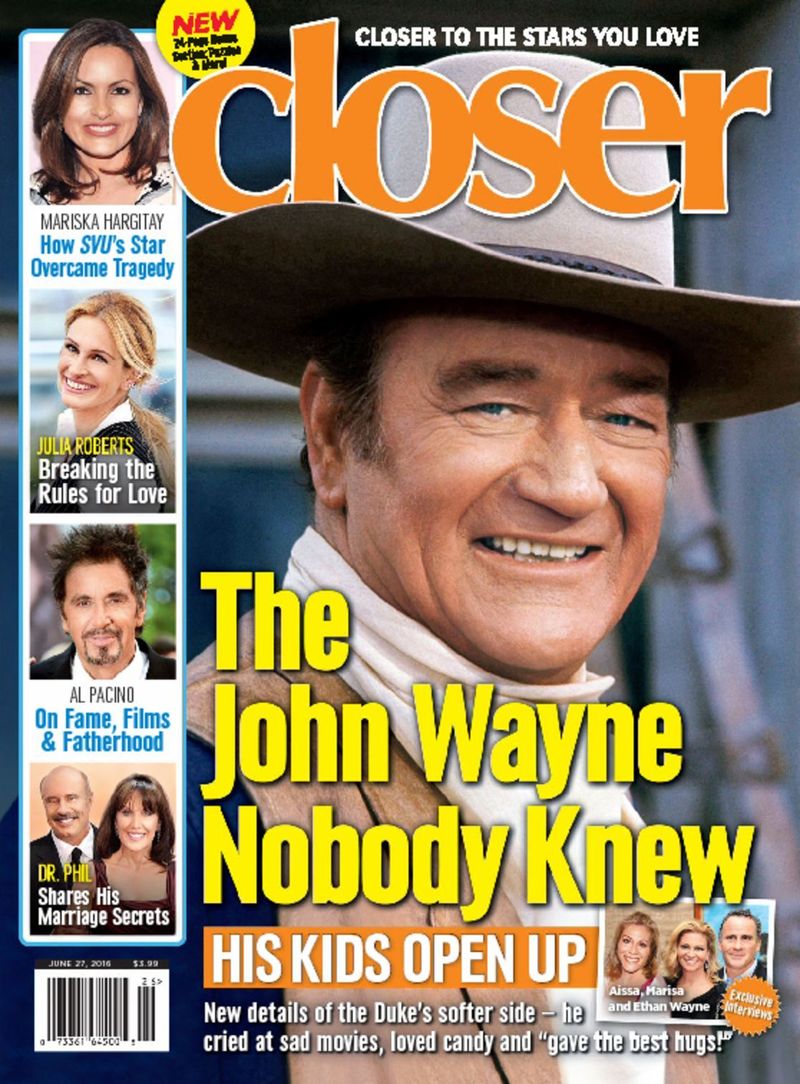 Closer June 27, 2016 Issue Cover