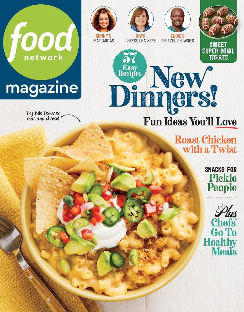 Food-Network January 01, 2023 Issue Cover