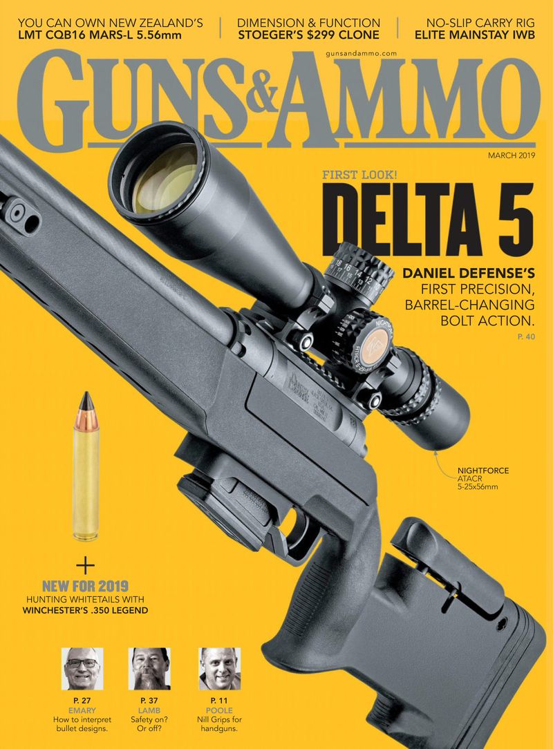 Guns-and-Ammo March 01, 2019 Issue Cover