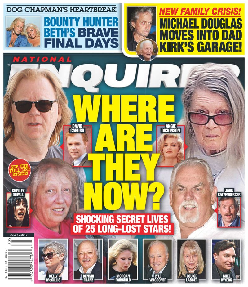 national-enquirer July 15, 2019 Issue Cover