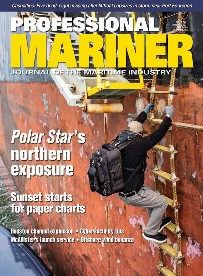 Professional-Mariner June 01, 2021 Issue Cover