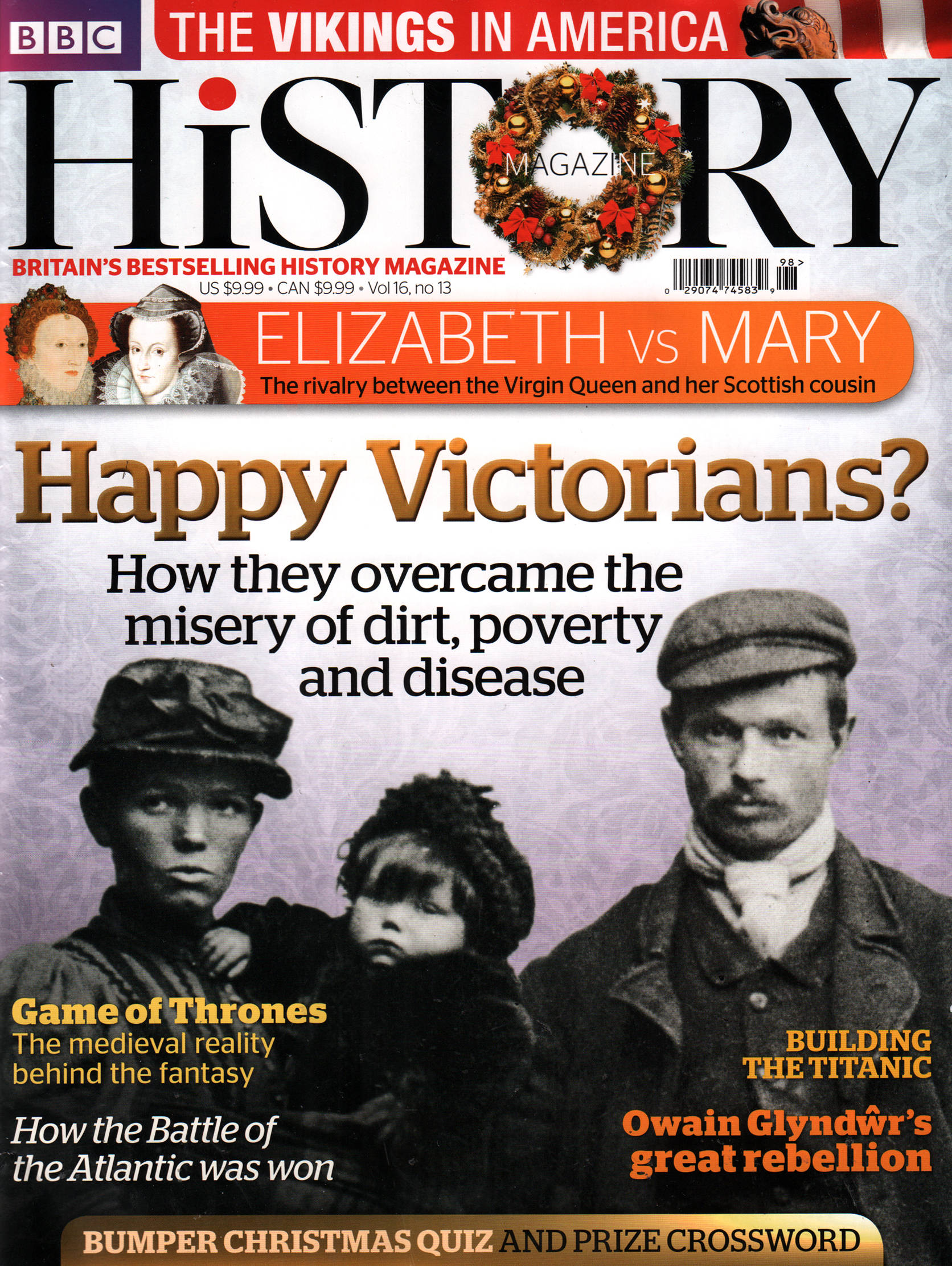 BBC-History December 25, 2015 Issue Cover