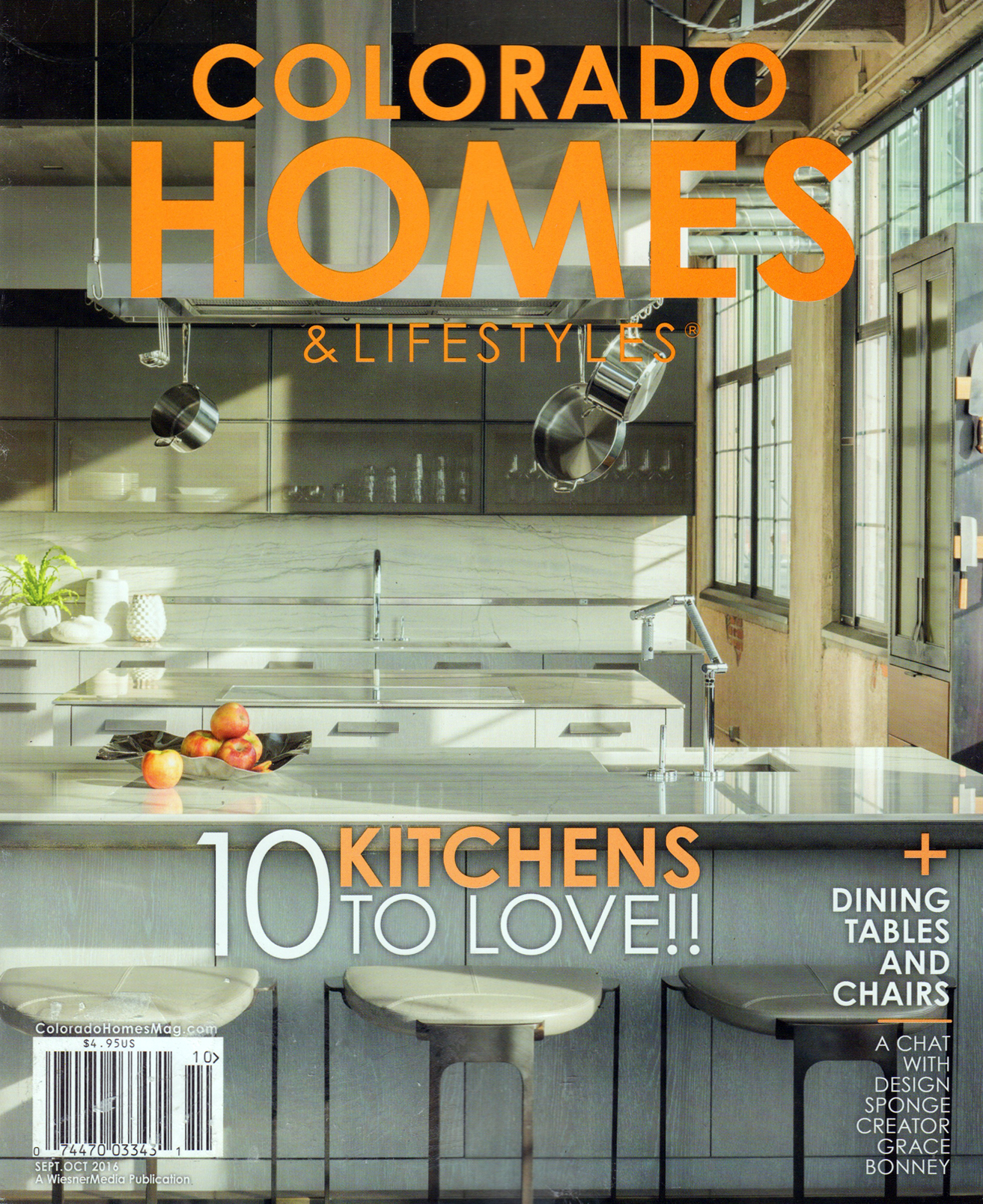 Colorado-Homes-and-Lifestyles September 01, 2016 Issue Cover
