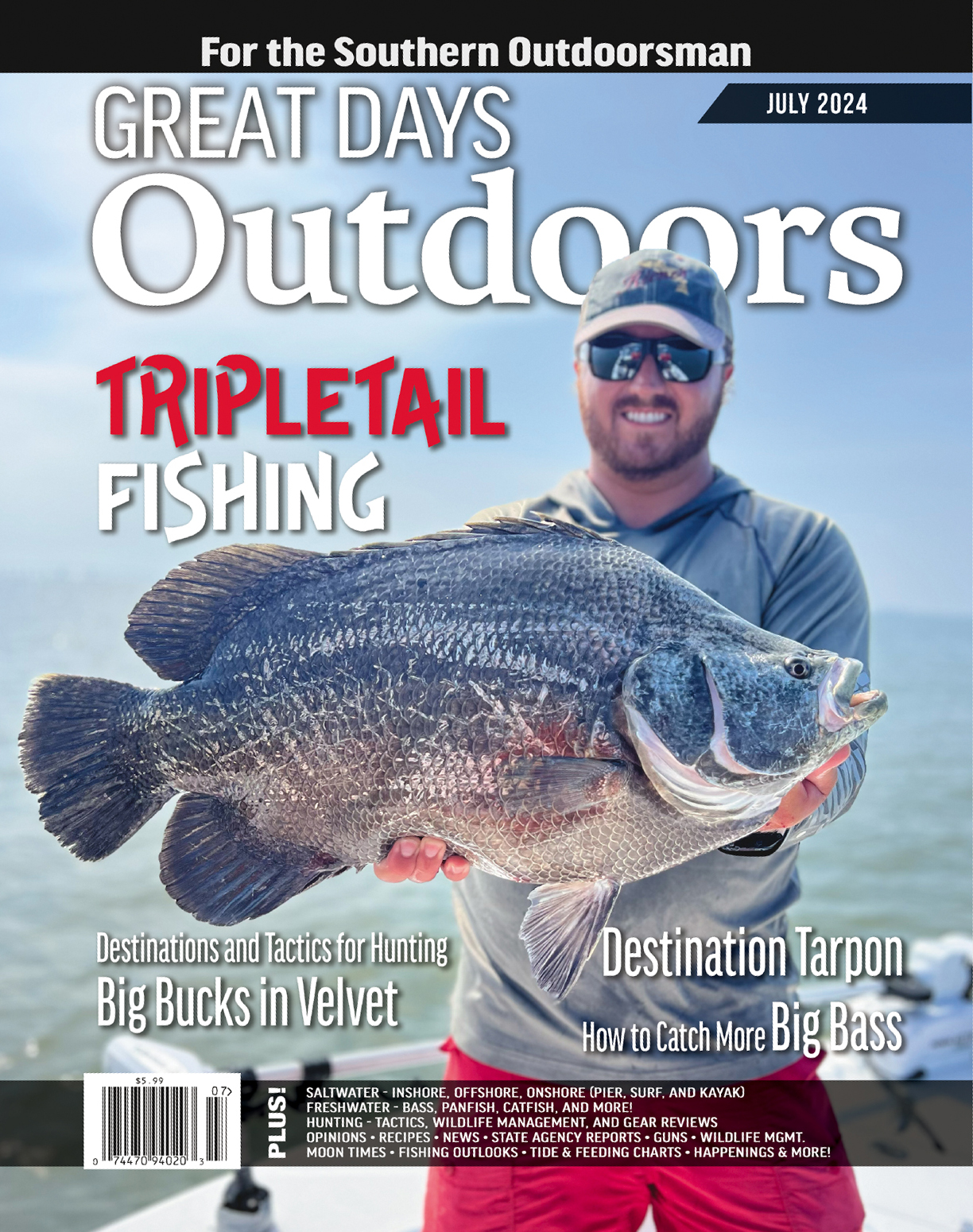 Great Days Outdoors Hunting & Fishing Guide July 01, 2024 Issue Cover