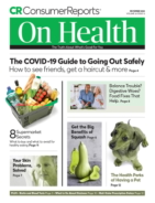 Consumer-Reports-On-Health December 01, 2020 Issue Cover