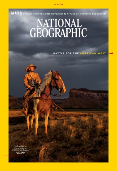 National Geographic November 01, 2018 Issue Cover
