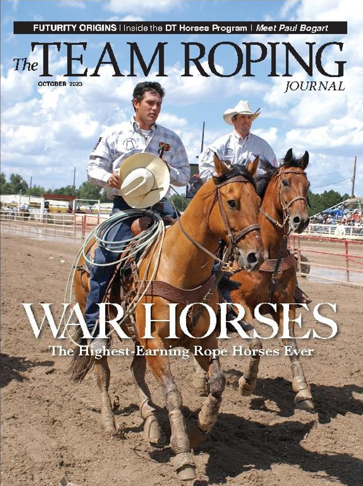 The-Team-Roping-Journal October 01, 2023 Issue Cover