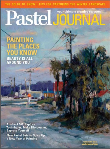 Pastel-Journal February 01, 2016 Issue Cover
