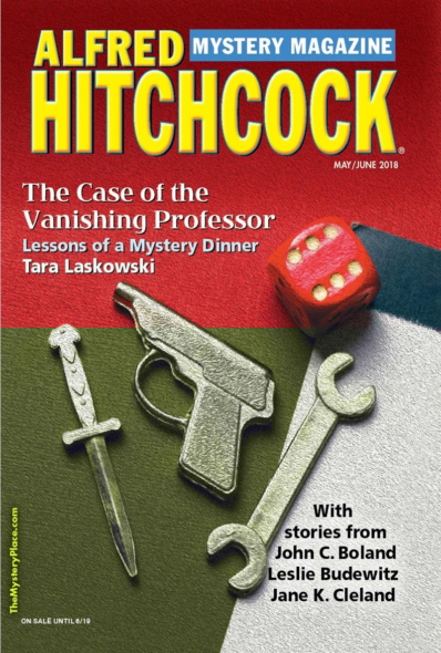 Alfred Hitchcock Mystery Magazine May 01, 2018 Issue Cover