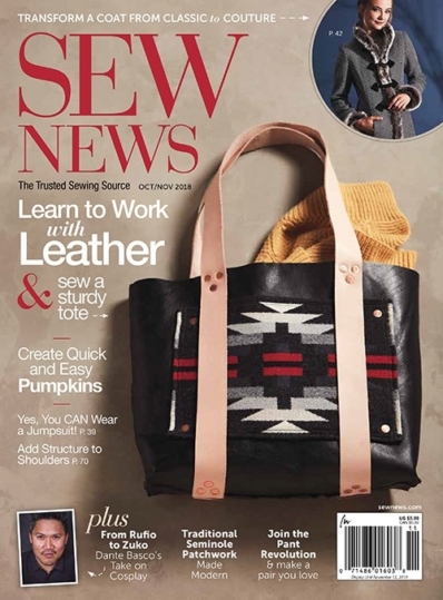 Sew News October 01, 2018 Issue Cover
