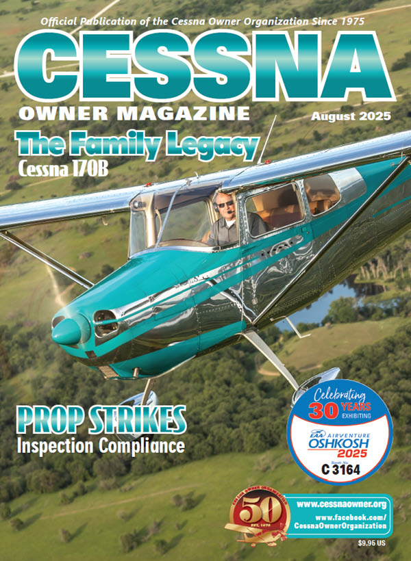 Cessna-Owner August 01, 2025 Issue Cover