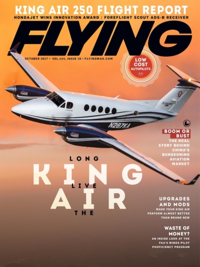 Flying October 01, 2017 Issue Cover