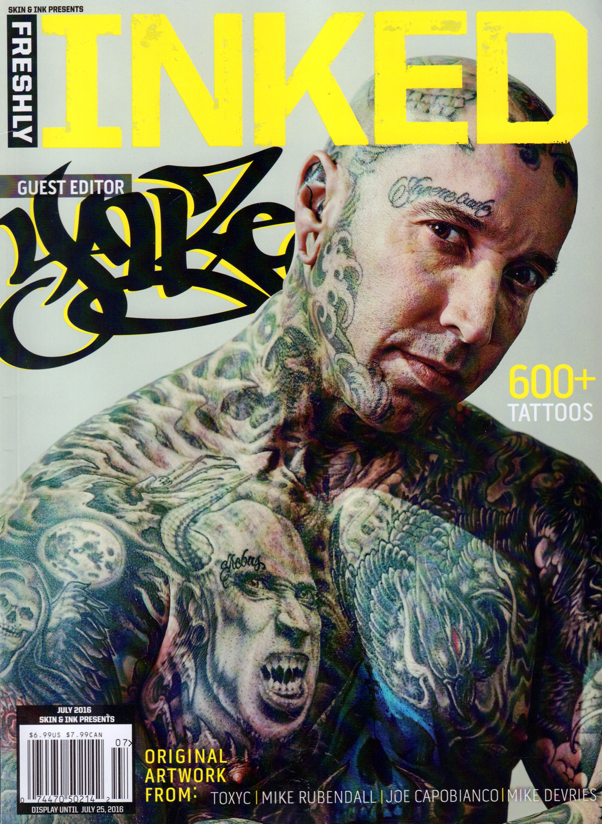 Freshly-INKED July 01, 2016 Issue Cover
