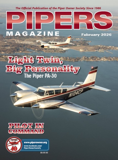 Pipers Magazine February 01, 2026 Issue Cover