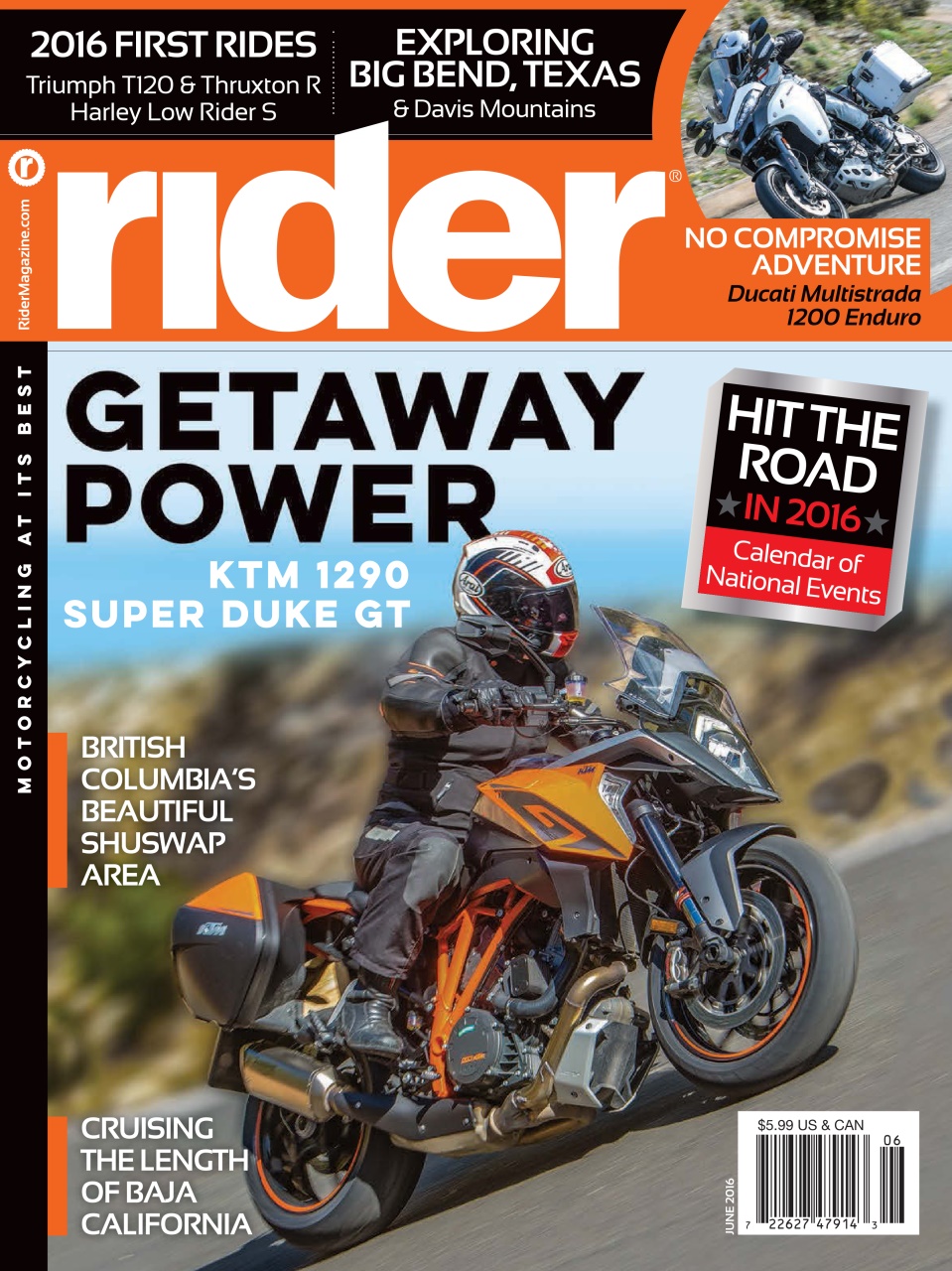 rider June 01, 2016 Issue Cover