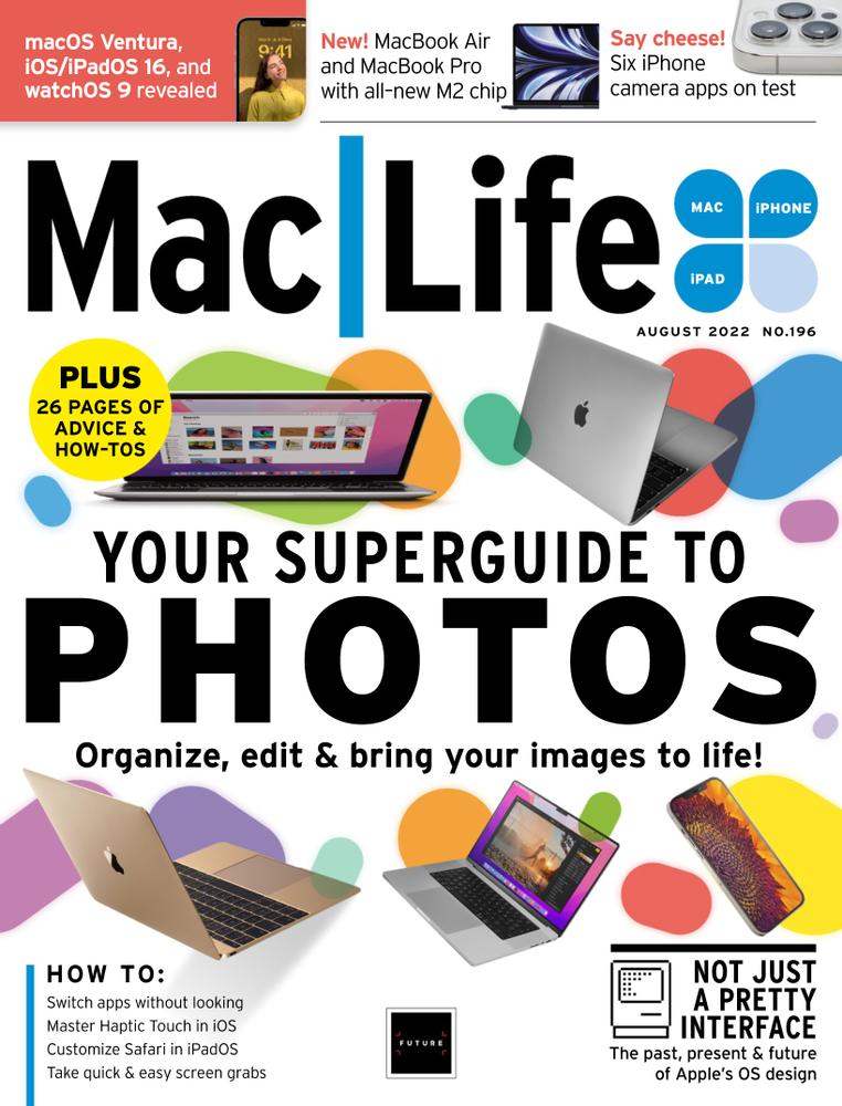 Mac-|-Life August 01, 2022 Issue Cover