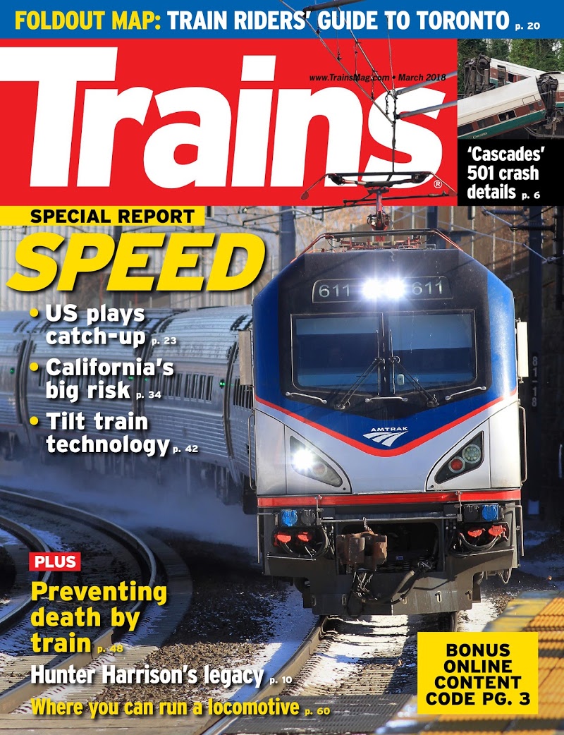 Trains March 01, 2018 Issue Cover
