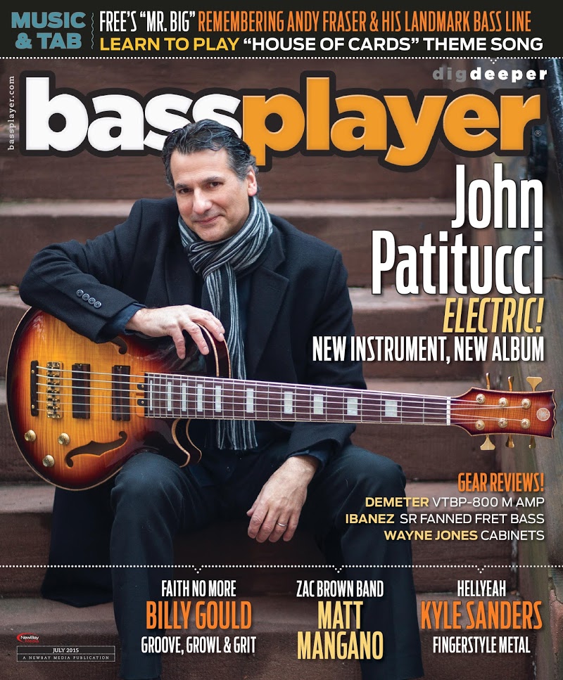 Bass-Player July 01, 2015 Issue Cover