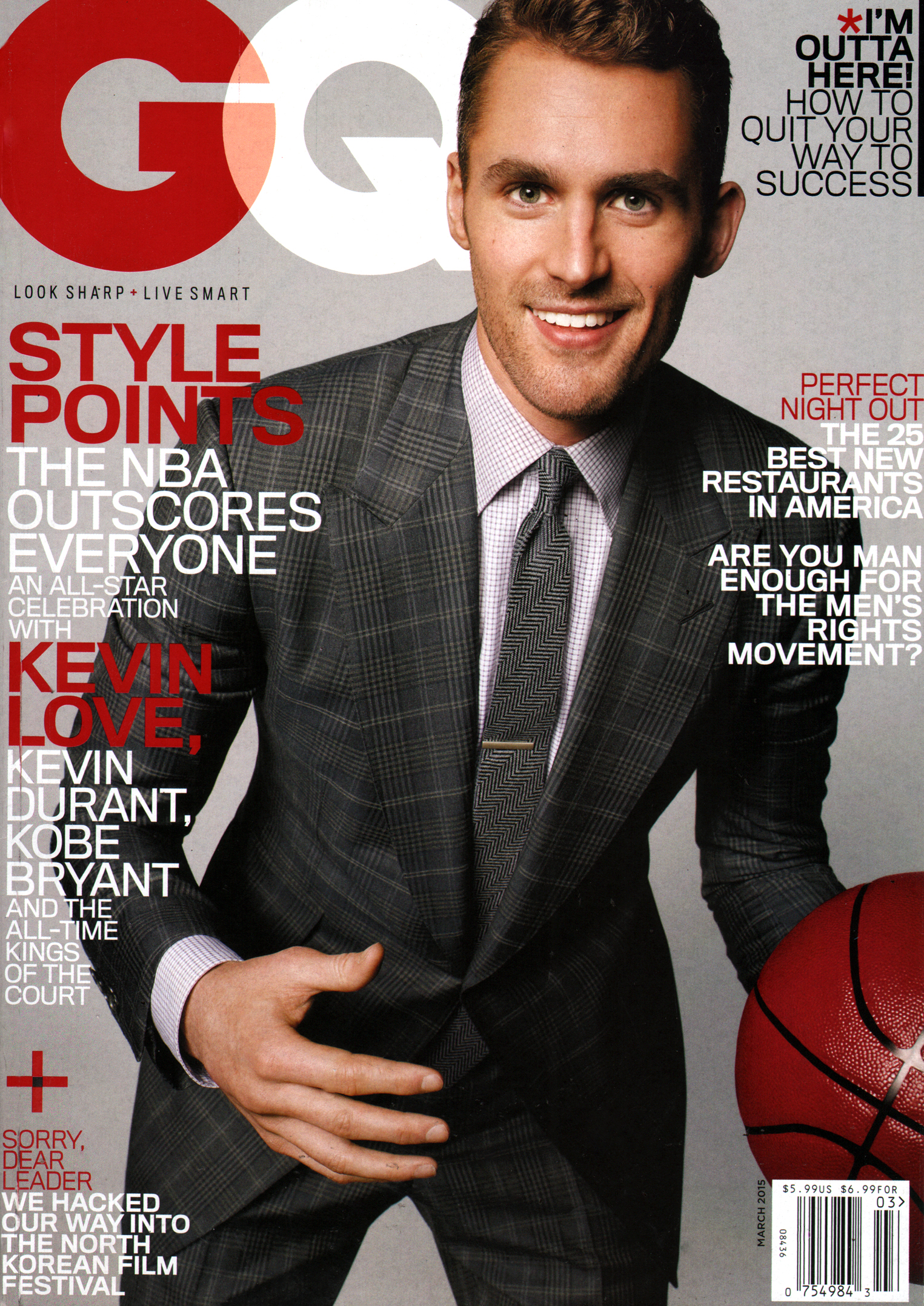 Gentlemens-Quarterly---GQ March 01, 2015 Issue Cover