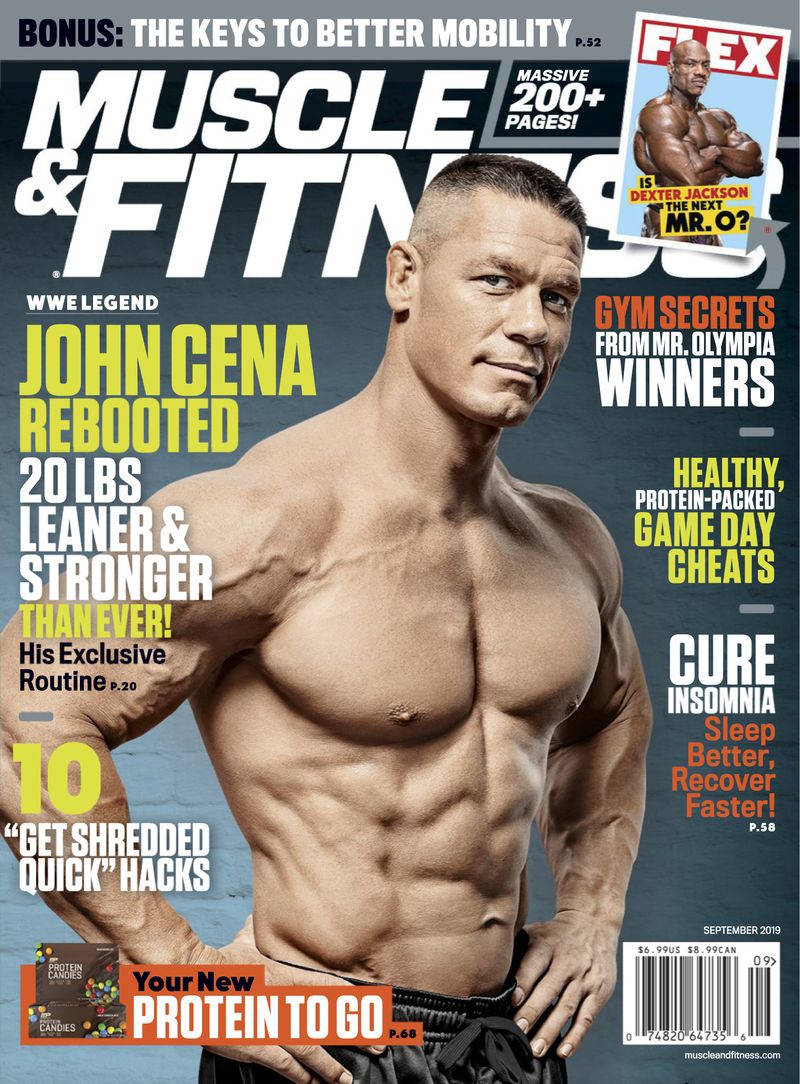 Muscle-and-Fitness September 01, 2019 Issue Cover