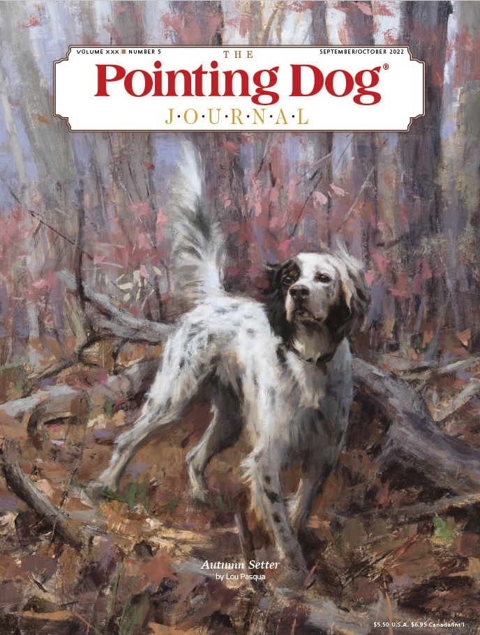 The-Pointing-Dog-Journal September 01, 2022 Issue Cover