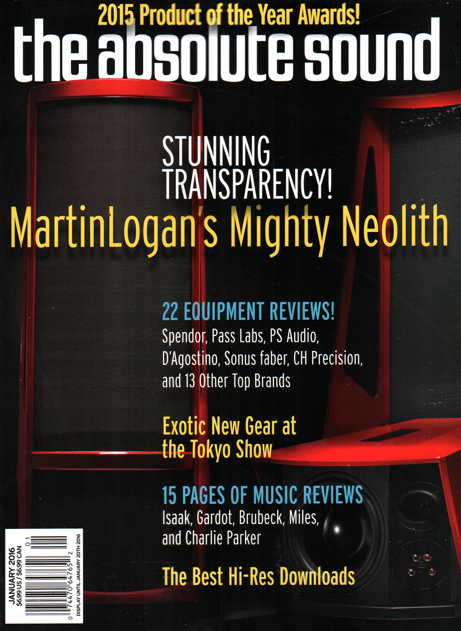 The-Absolute-Sound January 01, 2016 Issue Cover